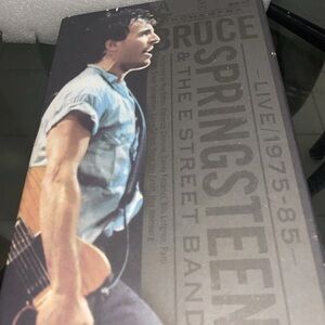 Bruce Springsteen Live 1975-85 Box Set - Blue & Black Artwork box and book only